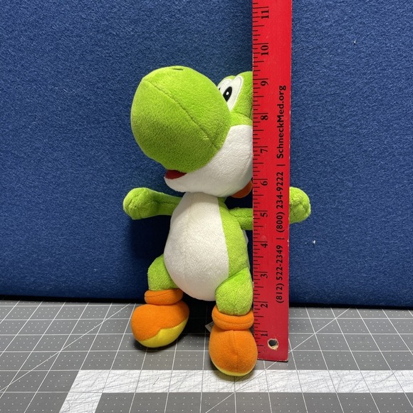 Jakks Pacific Other - 2021 Jakks Pacific Nintendo Super Mario Yoshi 10" Plush Stuffed Animal Toy Doll